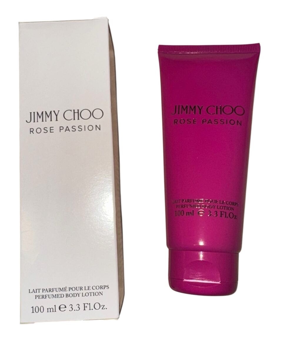 Jimmy Choo Rose Passion Perfumed Body Lotion 3.3 Fl Oz New in‎ Box Luxury